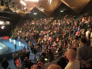 Publikum ved German Masters 2015 - German Masters 2017 spilles samme sted