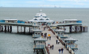 Fotografi af Den Victorianske mole i Llandudno (Foto af Hefin Owen)