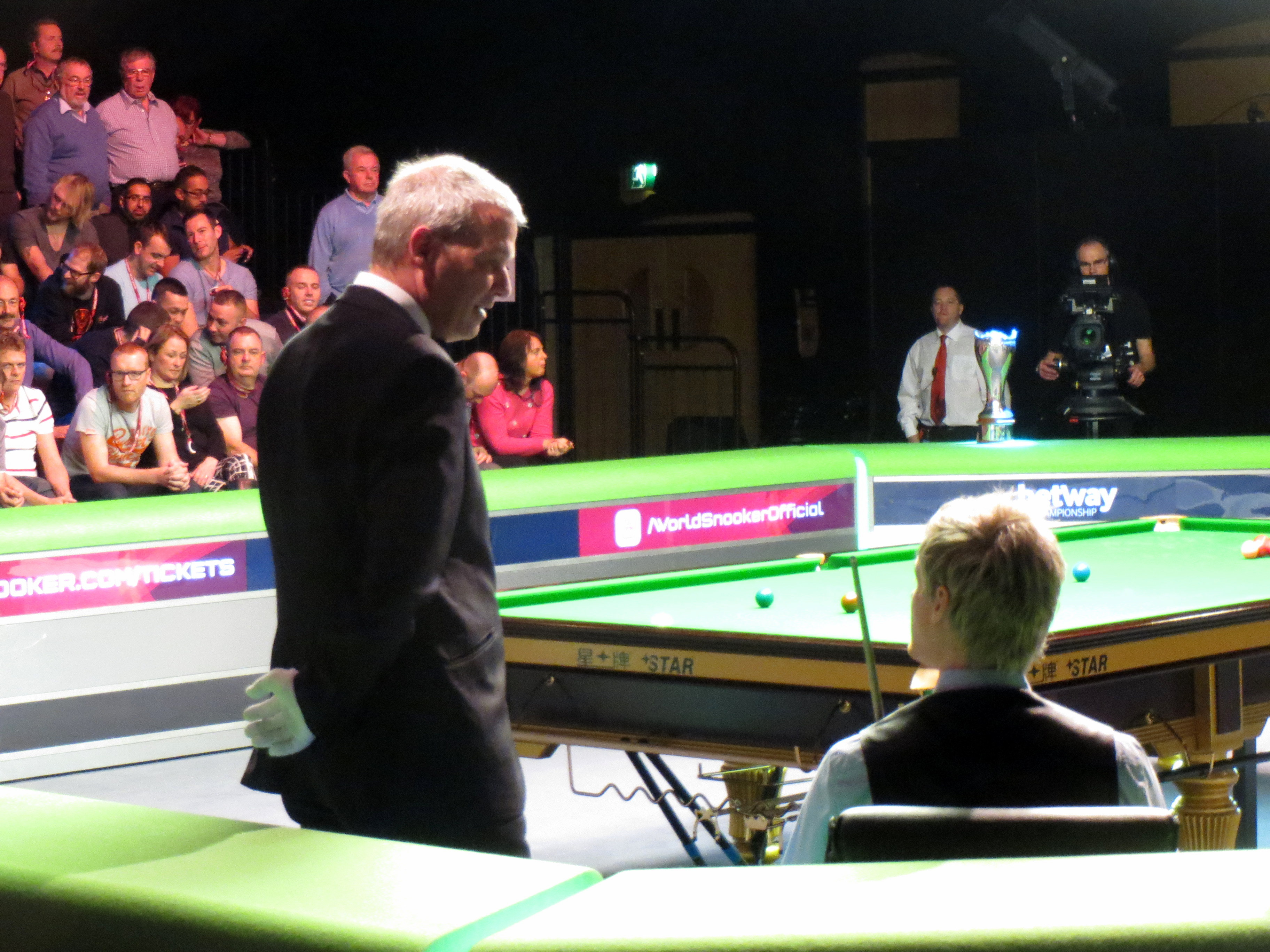 En tur til UK Championship 2015 (rejsebeskrivelse)