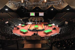 5 snookerborde i Tempodrom